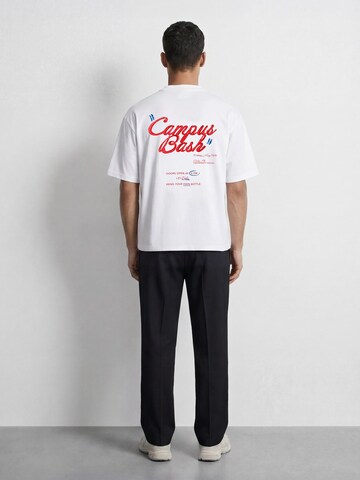 Burocs Shirt 'Oversized Delta Phi' in White