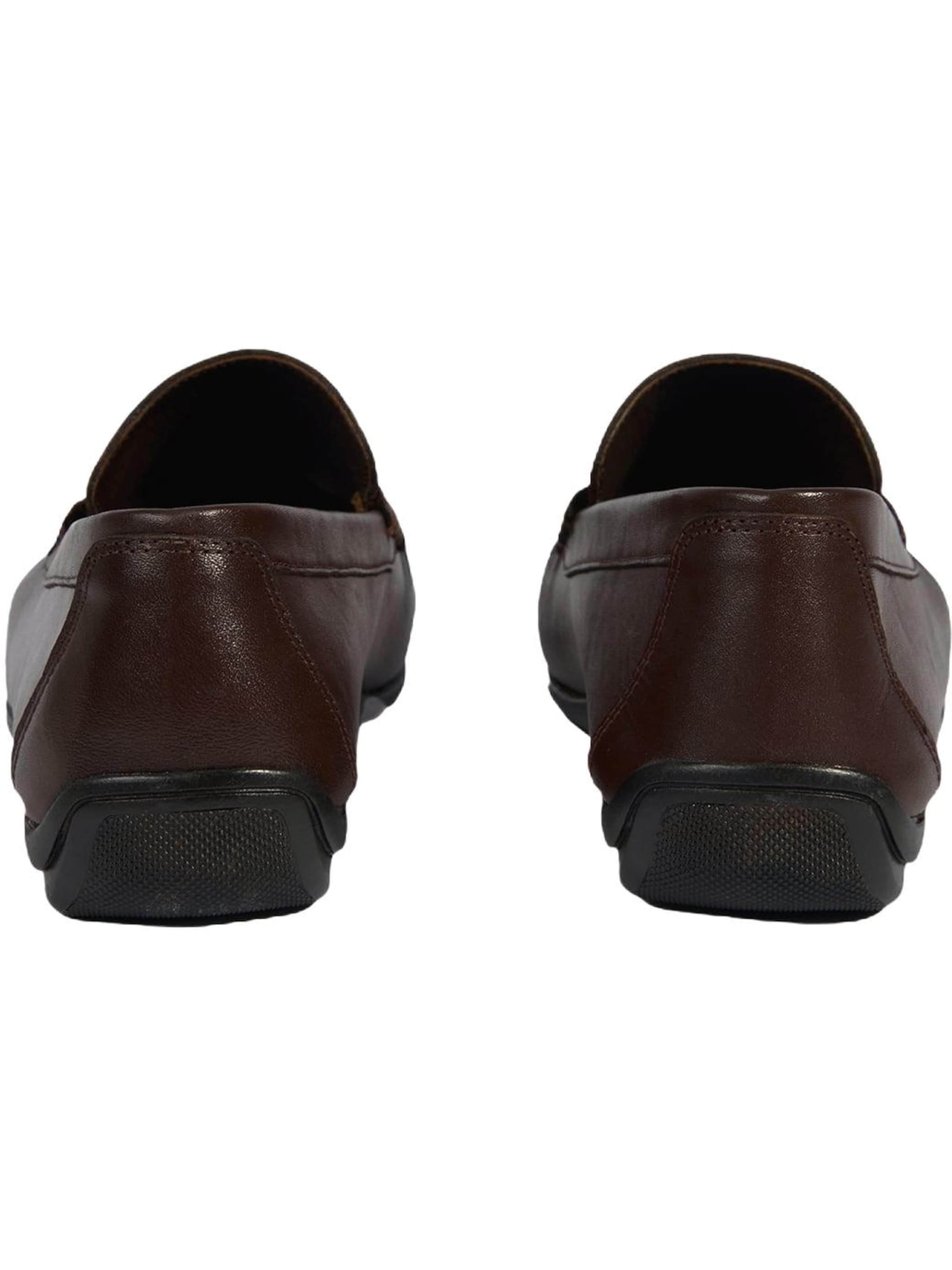 Desa - Mocasines 'Slip-Ons' en marrón