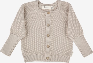 STERNTALER Knit Cardigan in Beige: front