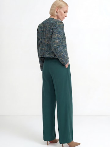 Regular Pantalon à pince Rich & Royal en vert