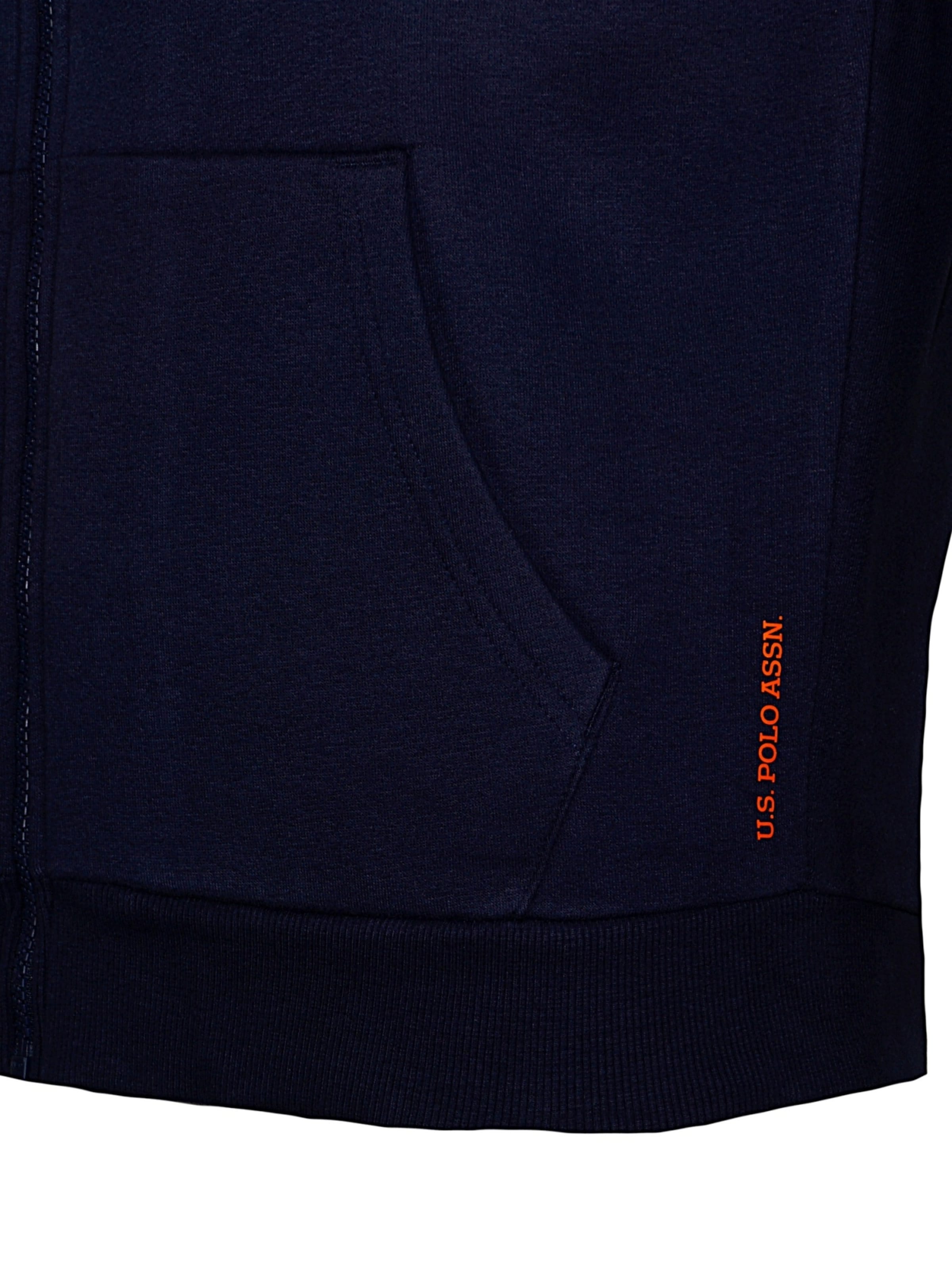 U.S. POLO ASSN. Sweatjakke i blå