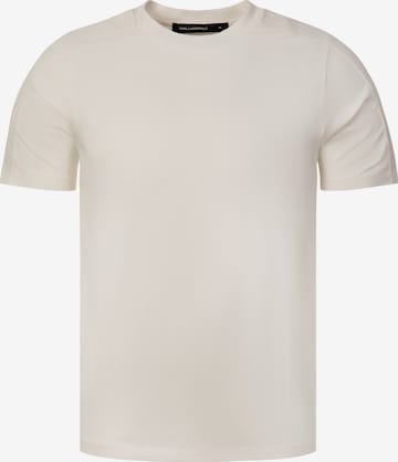 Karl Lagerfeld - Camiseta en blanco: frente