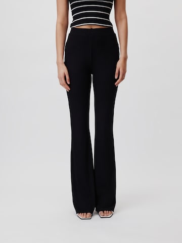 évasé Pantalon 'Ria Tall' LeGer by Lena Gercke en noir : devant