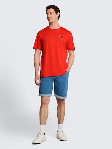 TOM TAILOR T-Shirt in Rot