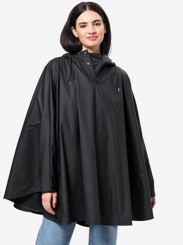 RAINS Funkcionális kabátok - fekete: elől