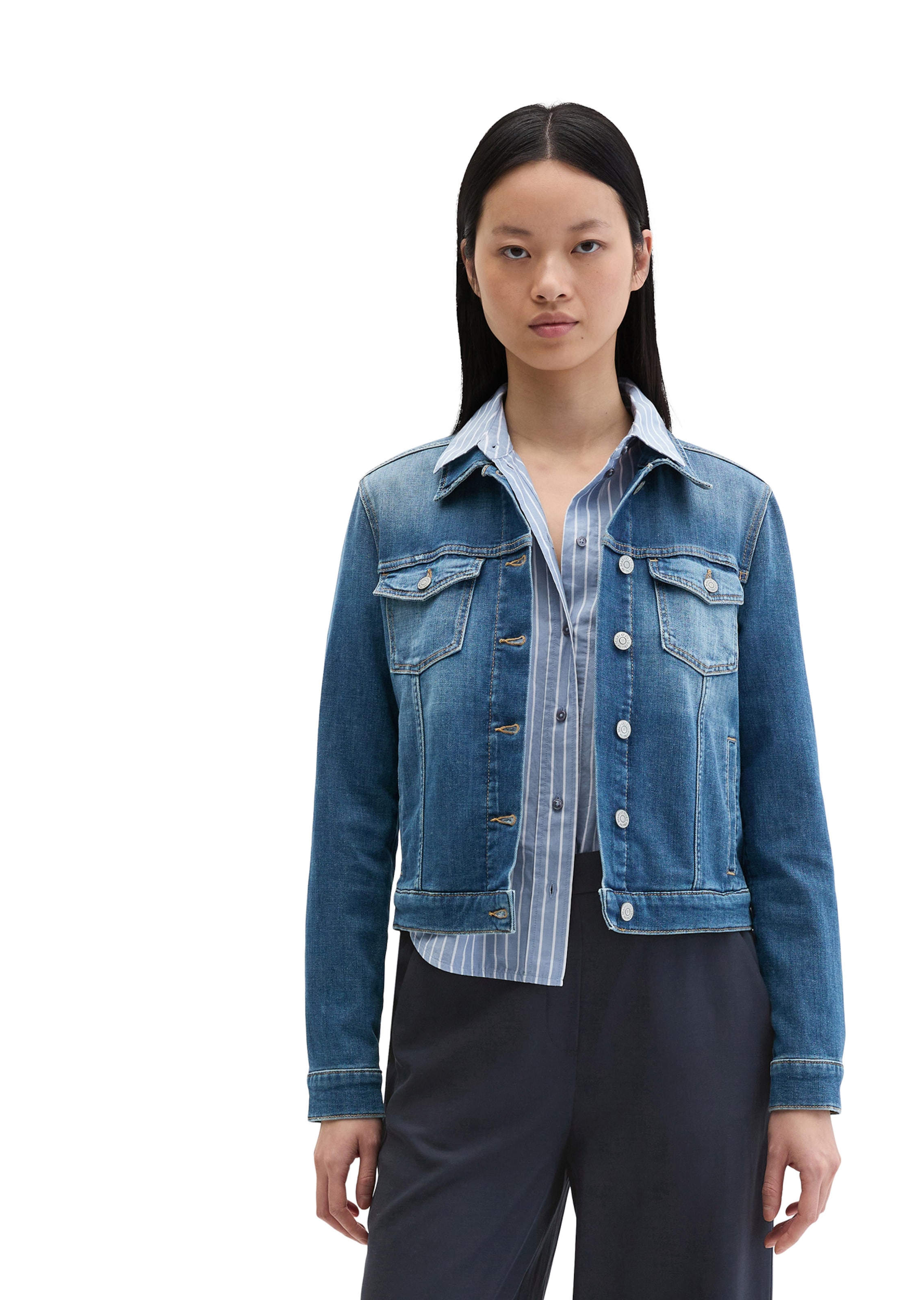 Marc O'Polo Jacke in Blau: Vorderseite