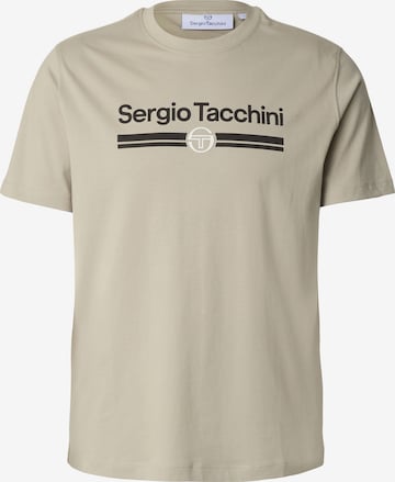 Sergio Tacchini - Camisa em bege: frente