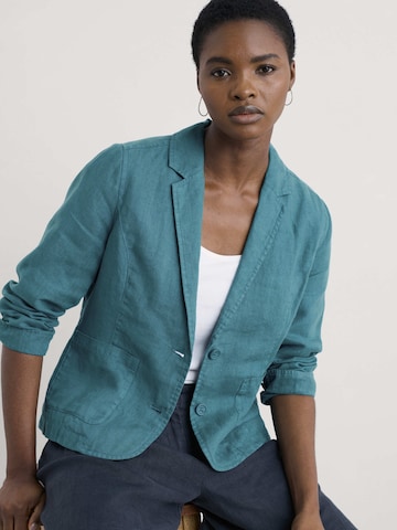 Seasalt Cornwall Blazer 'Blinker' i blå: forside
