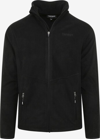 TENSON Strickjacke 'Miracle' in Schwarz: Vorderseite