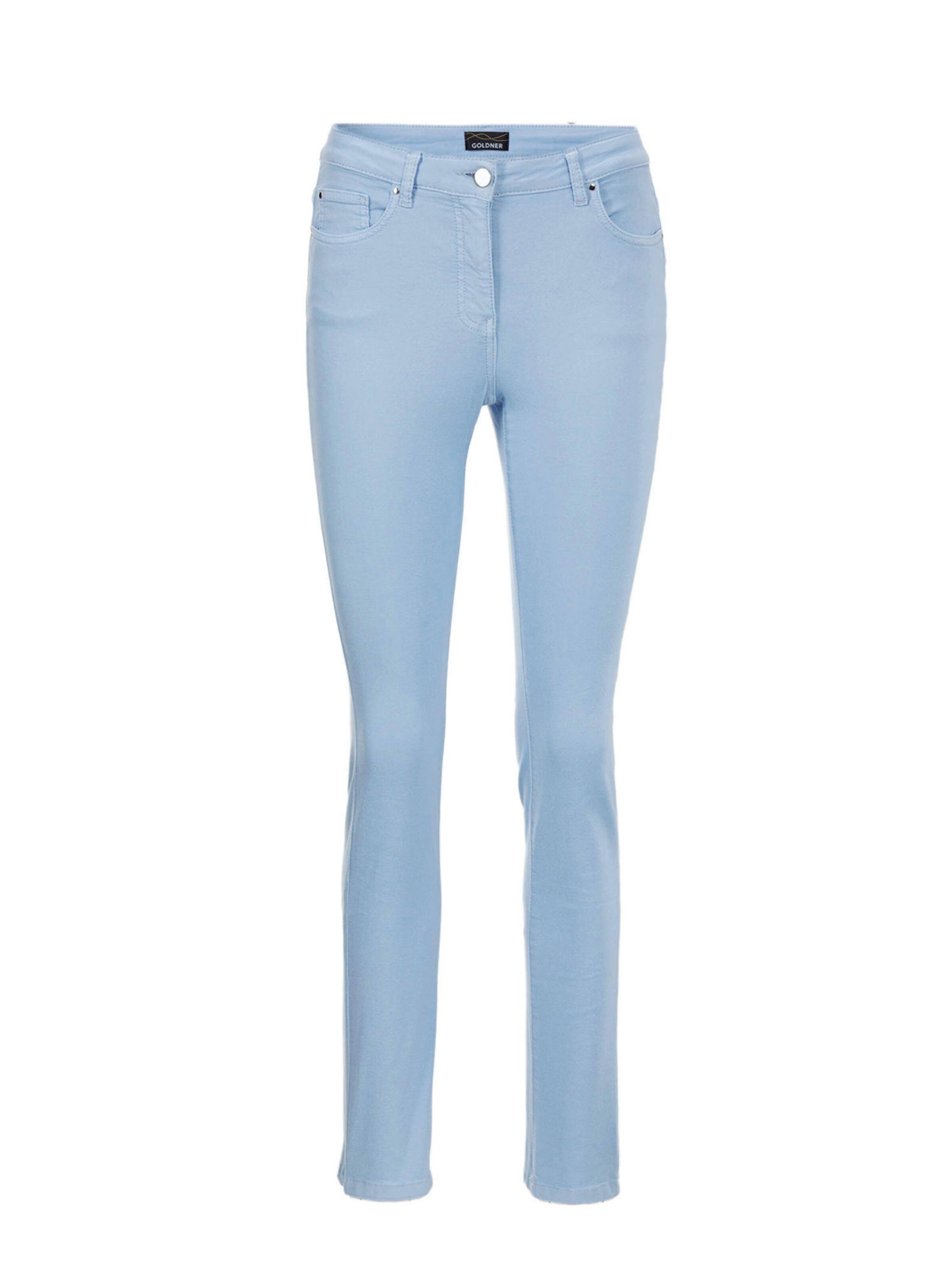 Goldner Jeans 'Bella' in Blauw: voorkant