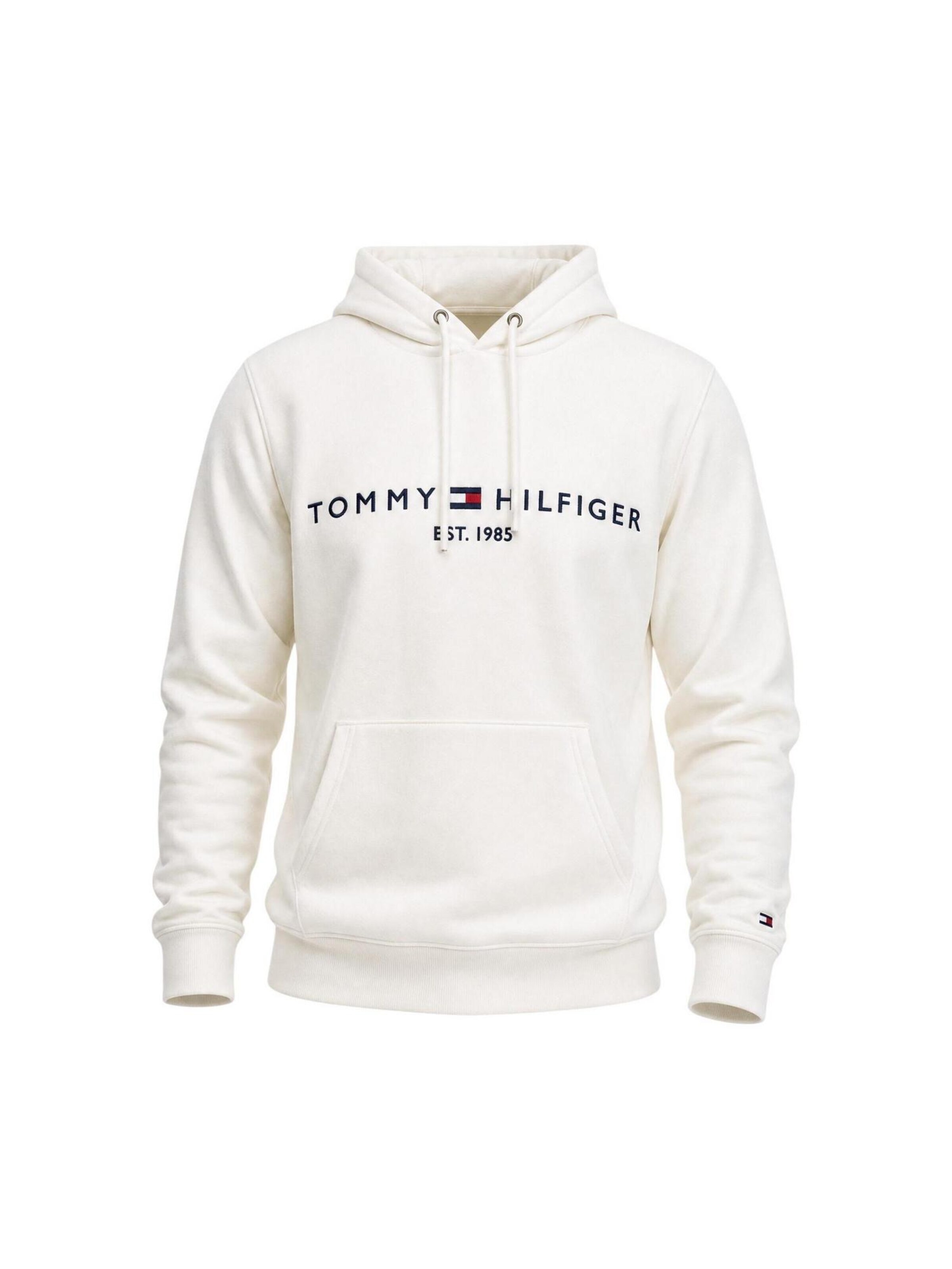 TOMMY HILFIGER Trui 'TOMMY' in Beige: voorkant