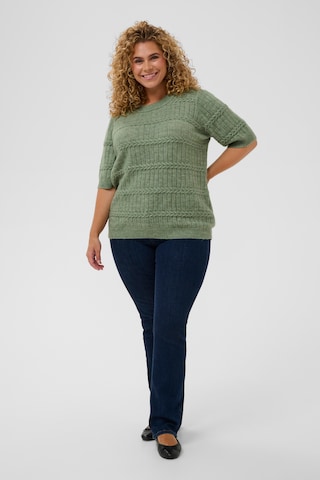 Pull-over 'KCminia' KAFFE CURVE en vert