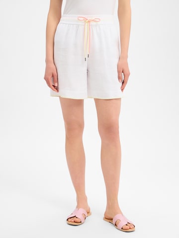 Marc Cain Regular Hose in Weiß: Vorderseite