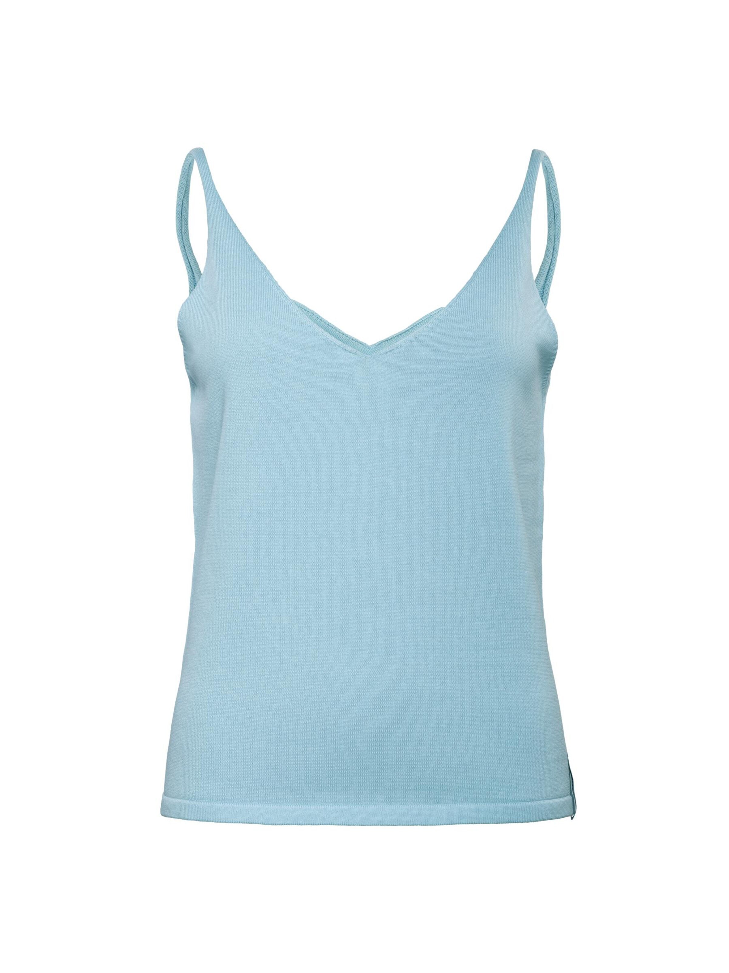 trueStory Knitted Top 'FIANNA' in Blue: front