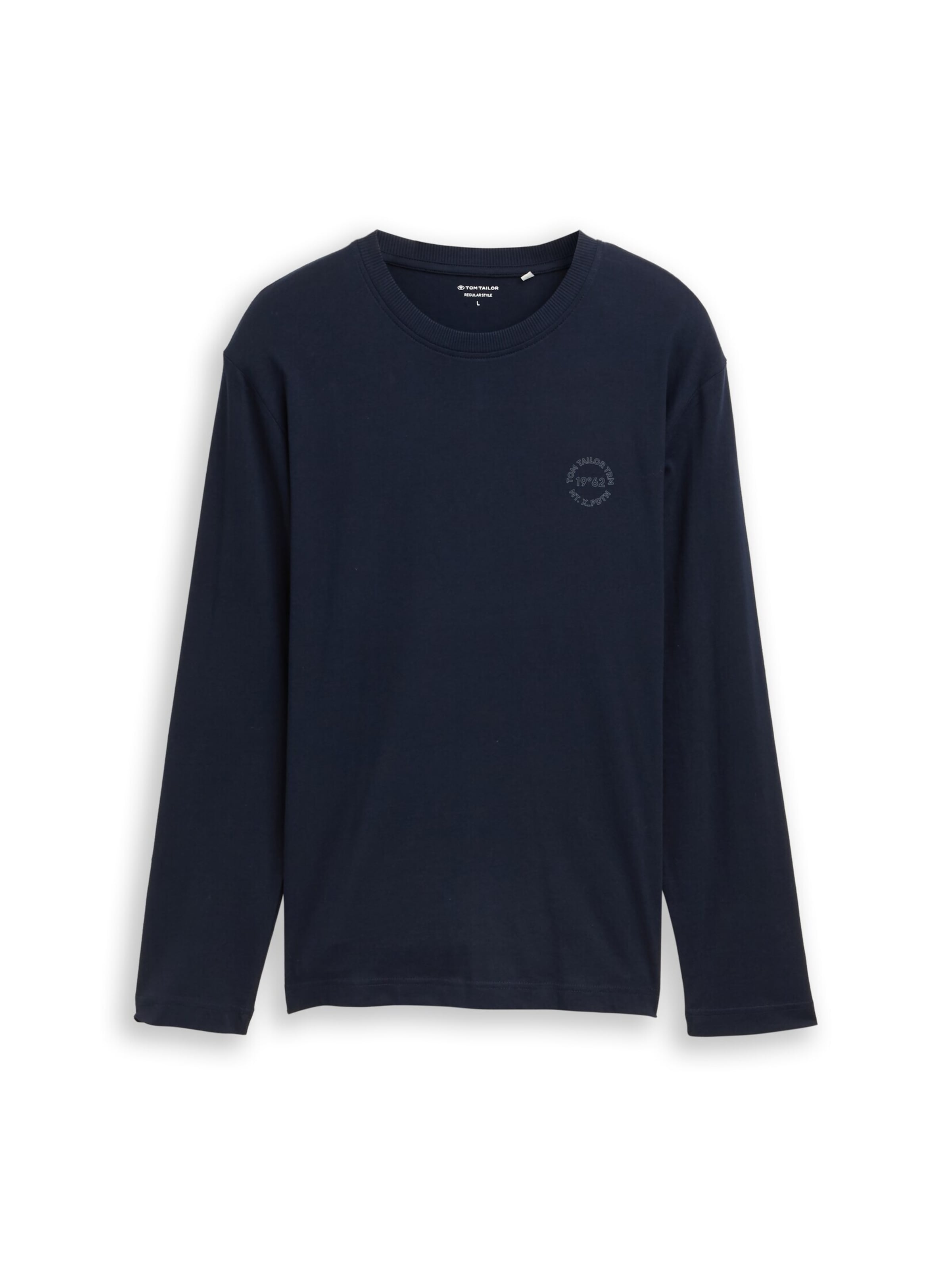 TOM TAILOR Shirt in Blue: front