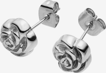 Boucles d'oreilles 'Velvet Rose' PURELEI en argent : devant