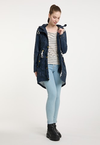 Schmuddelwedda Between-seasons parka in Blue