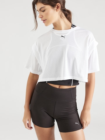 PUMA Functioneel shirt in Wit: voorkant