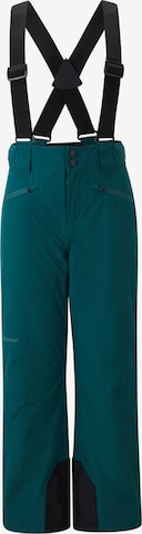 ZIENER Workout Pants 'AXI-Z' in Green: front