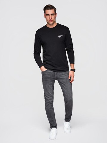 Ombre Shirt in Black