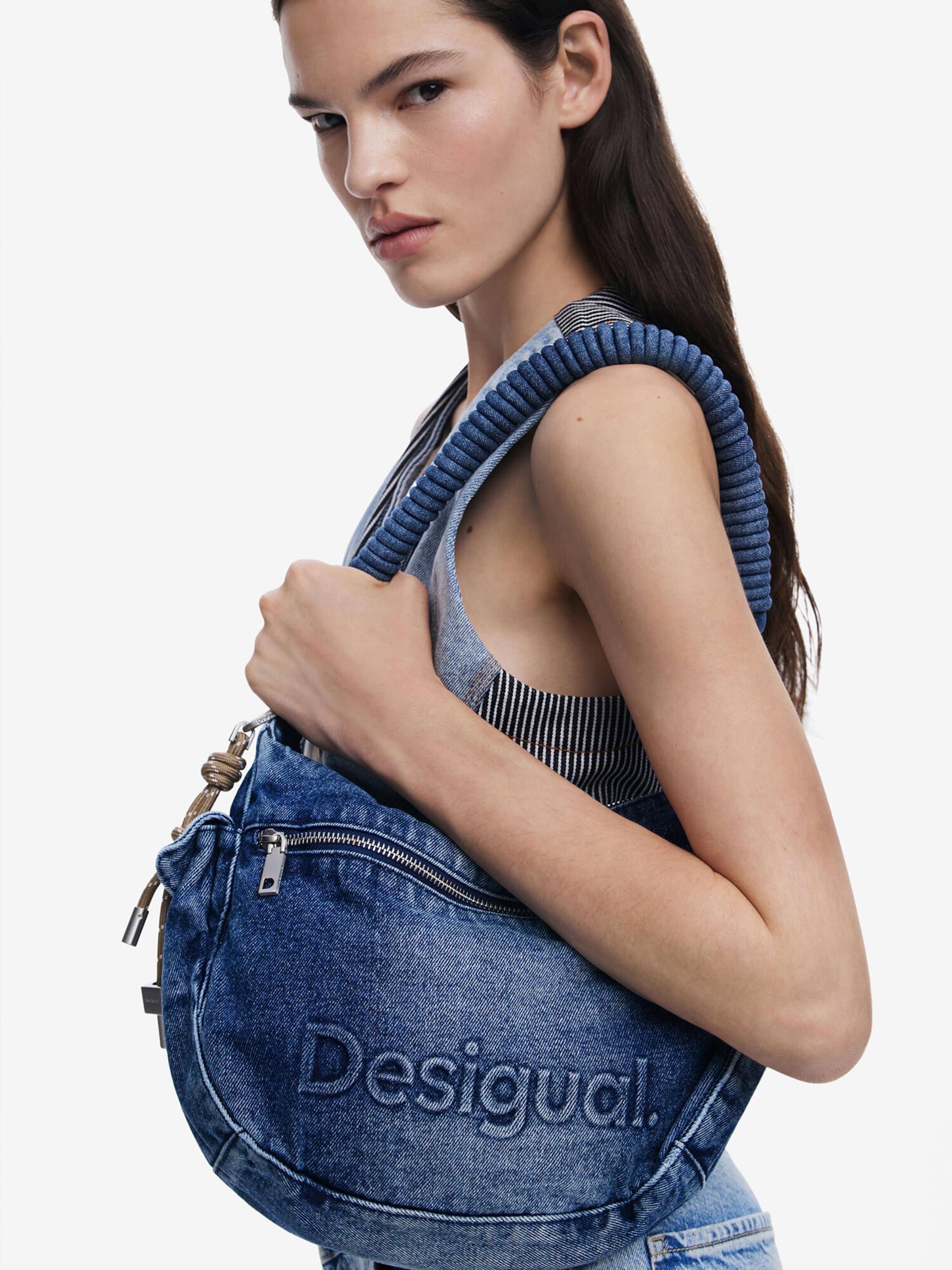 Crossbody Purses Bolso Denim Desigual Jeans Desigual Bolso Vaquero