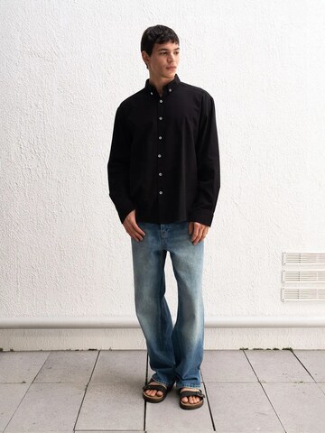 Giesto - Comfort Fit Camisa em preto
