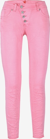 Buena Vista Slimfit Jeans 'Malibu' in Roze: voorkant