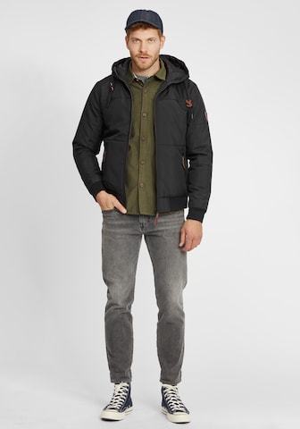 INDICODE JEANS Between-Season Jacket 'Hannibal' in Grey