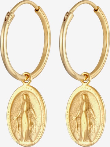 Boucles d'oreilles 'Marienbild' ELLI en or : devant