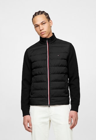 TOMMY HILFIGER Prehodna jakna | modra barva: sprednja stran