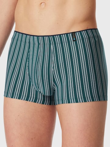 Boxers 'Long Life Soft' SCHIESSER en vert : devant