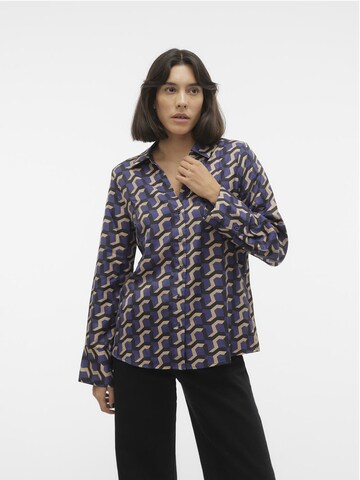 VERO MODA Blouse 'SORA' in Lila: voorkant