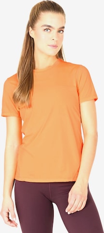 ENDURANCE Funktionsbluse 'Nan W SS Tee' i orange: forside