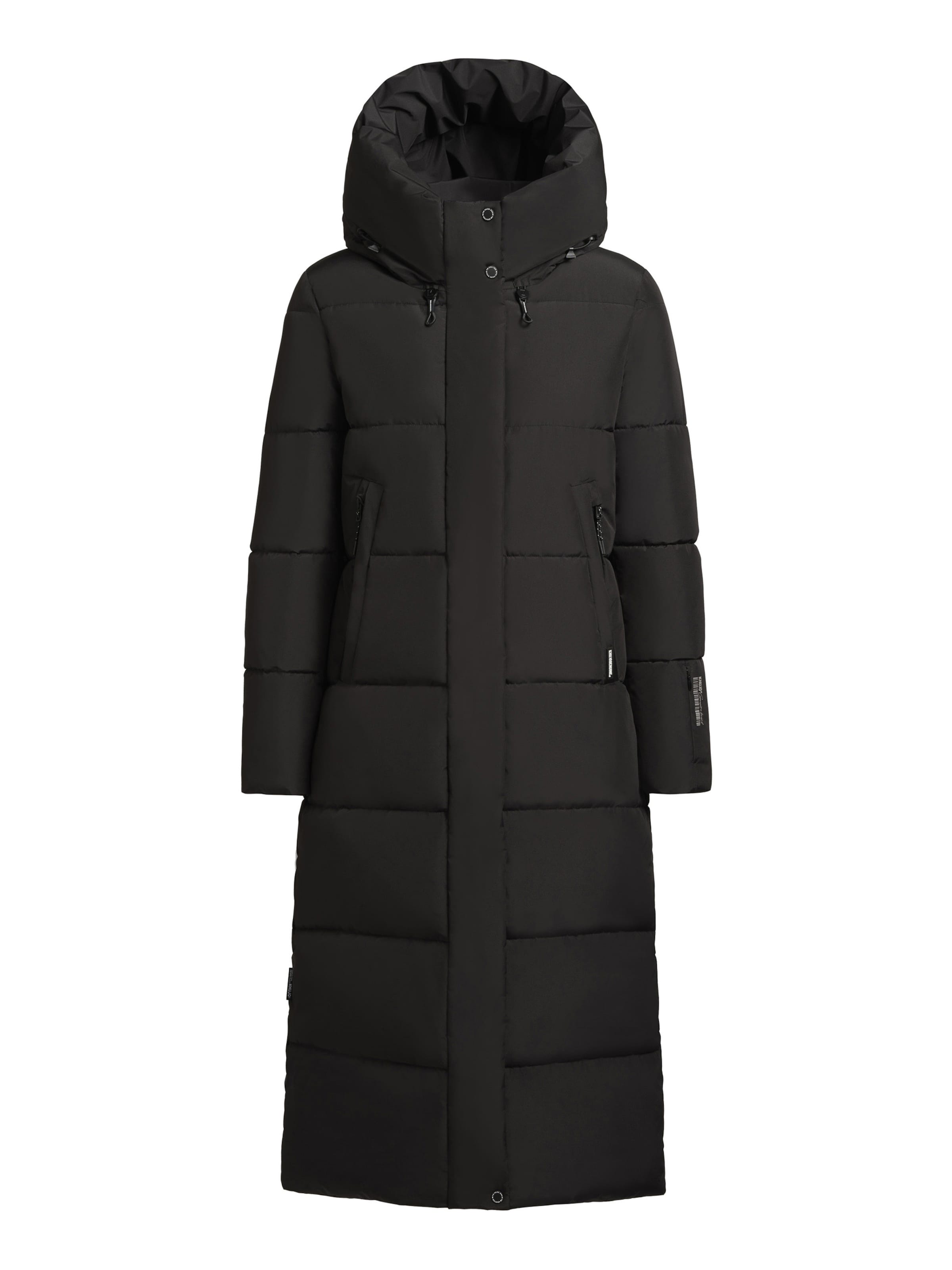 khujo Winter coat 'Soulani4' in Black: front