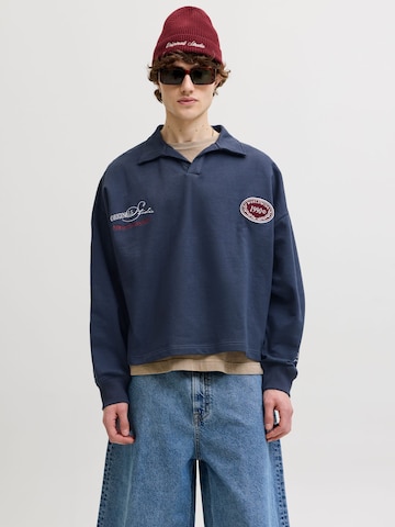 JACK & JONES - Sudadera en azul: frente