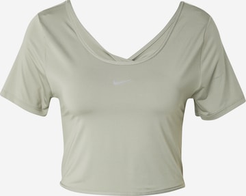 NIKE Функциональная футболка 'One Classic' в Зеленый: спереди