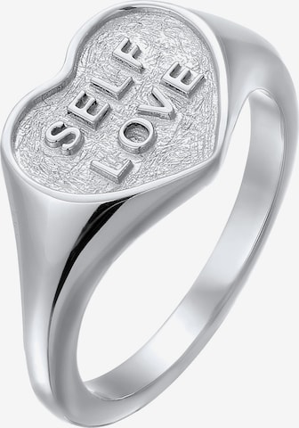 Bague 'Self Love' ELLI en argent : devant