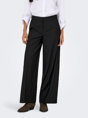 Wide Leg Pantalon à pince 'JDYSADIE' JDY en noir : devant