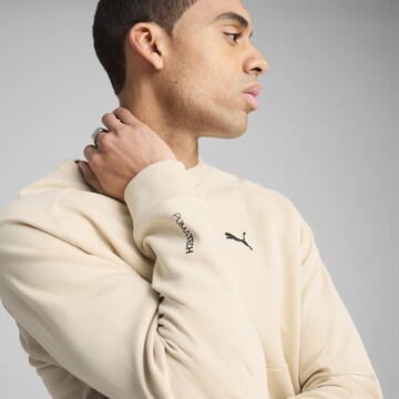 PUMA Sweatshirt 'Pumatech' in Weiß