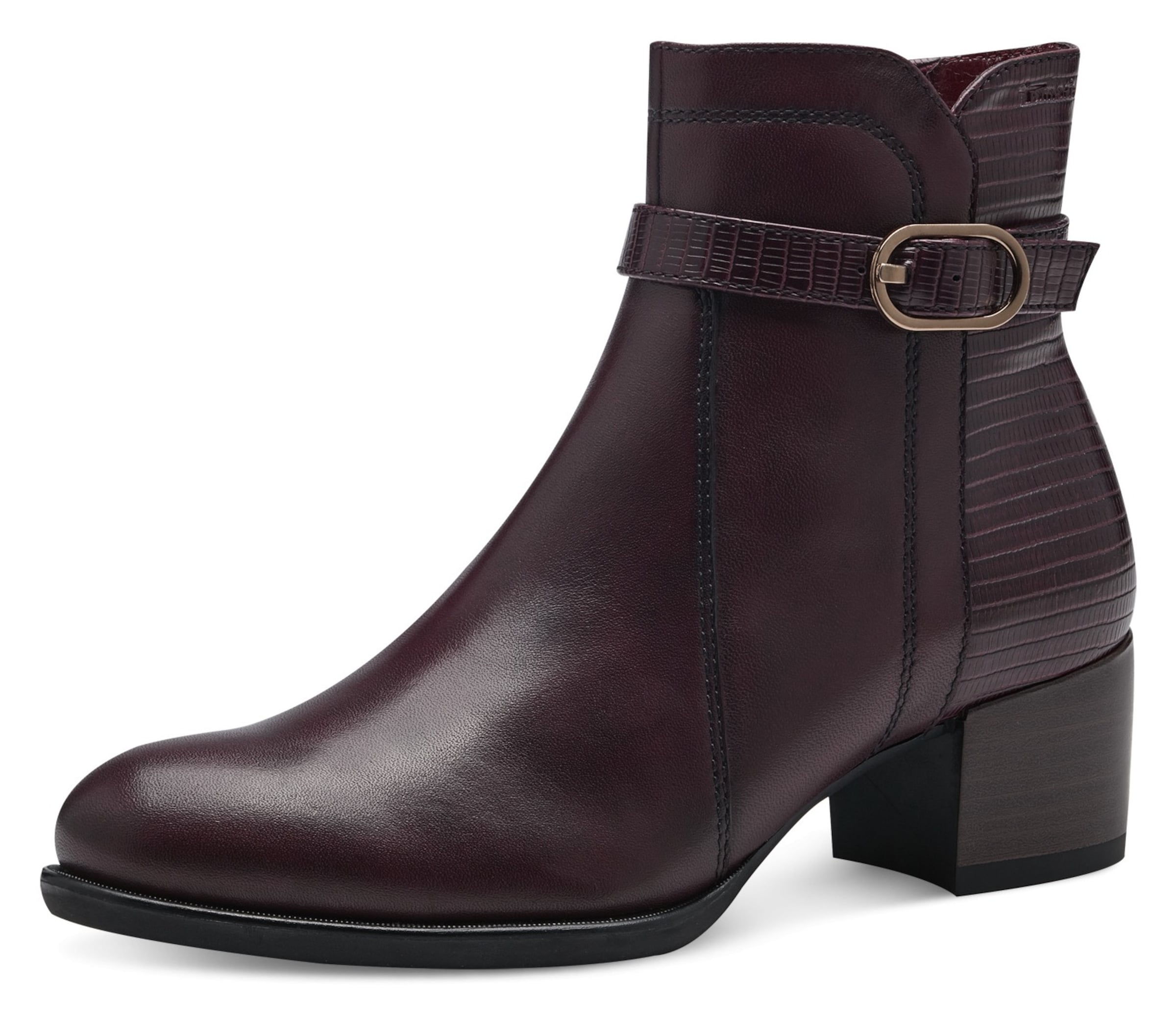 Ladies red ankle boots size 7 sale