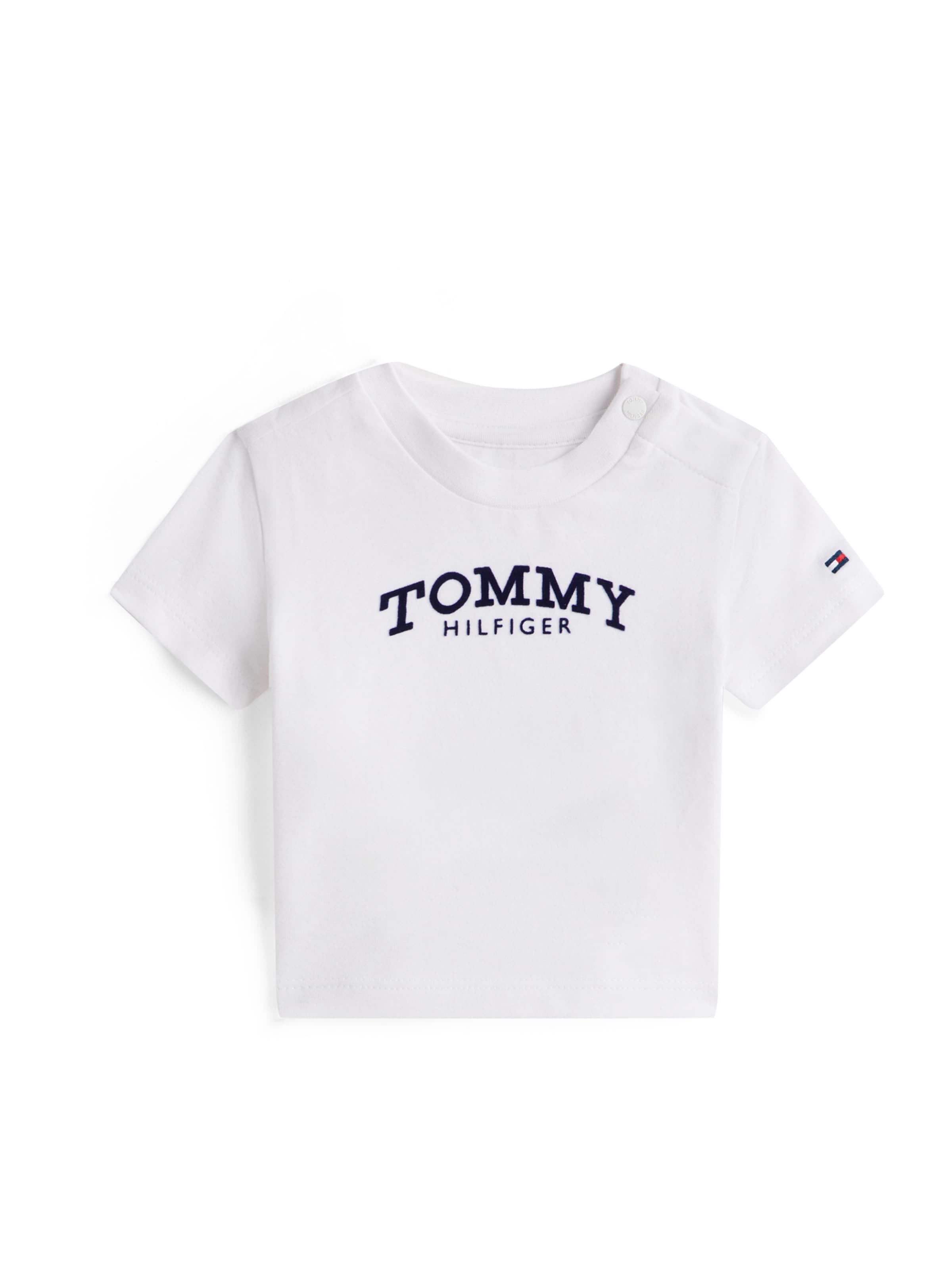 TOMMY HILFIGER T-Shirt in Weiß: Vorderseite