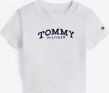 Tricou de la TOMMY HILFIGER pe alb: față