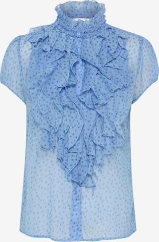 SAINT TROPEZ Blouse 'Lilja' in Blue: front