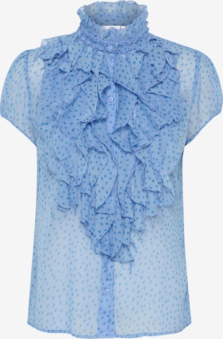 Camicia da donna 'Lilja' di SAINT TROPEZ in blu: frontale