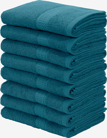 MY HOME Towel in Blue: front