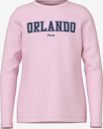 NAME IT - Camiseta 'VEEN' en rosa: frente