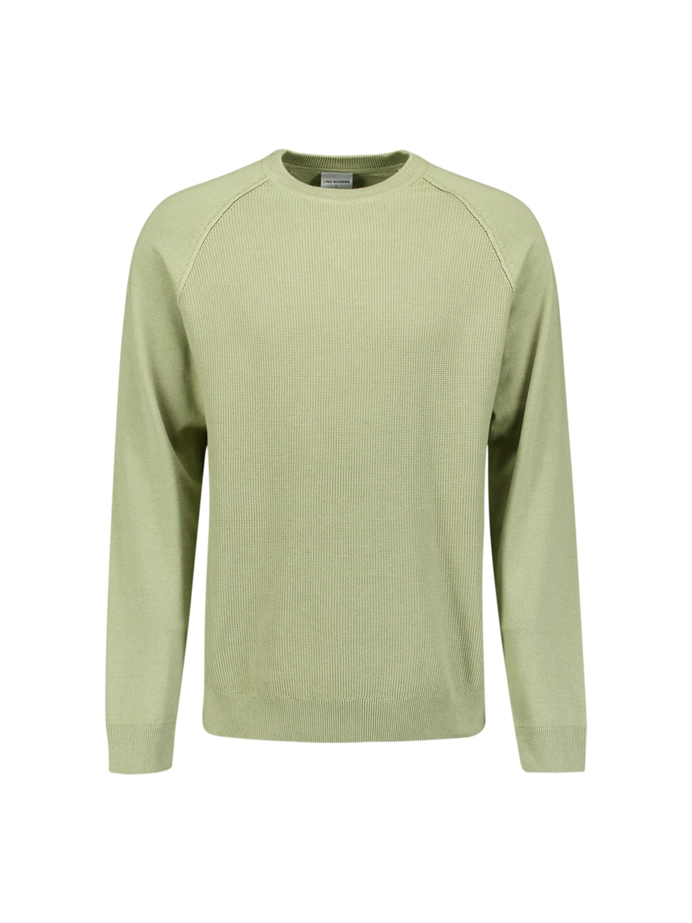 No Excess Sweater in Green: front