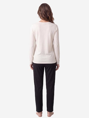 SCHIESSER Pyjama 'Mix & Relax' in Schwarz