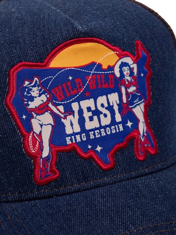 King Kerosin Cap 'Wild Wild West' in Blue