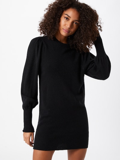Miss Selfridge Úpletové šaty - černá, Model/ka